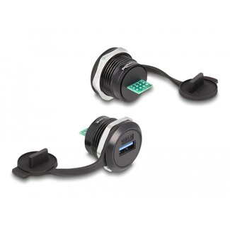 DeLOCK Delock USB 3.2 Gen 1 Type-A to PCB built-in connector with protective dust cap