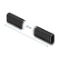 Delock Plastic cable protection conduit in oval shape flexible 13.6 x 6.3 mm - length 10 m black