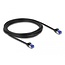 Delock RJ45 Network Cable Cat.6A S/FTP Slim 3 m black