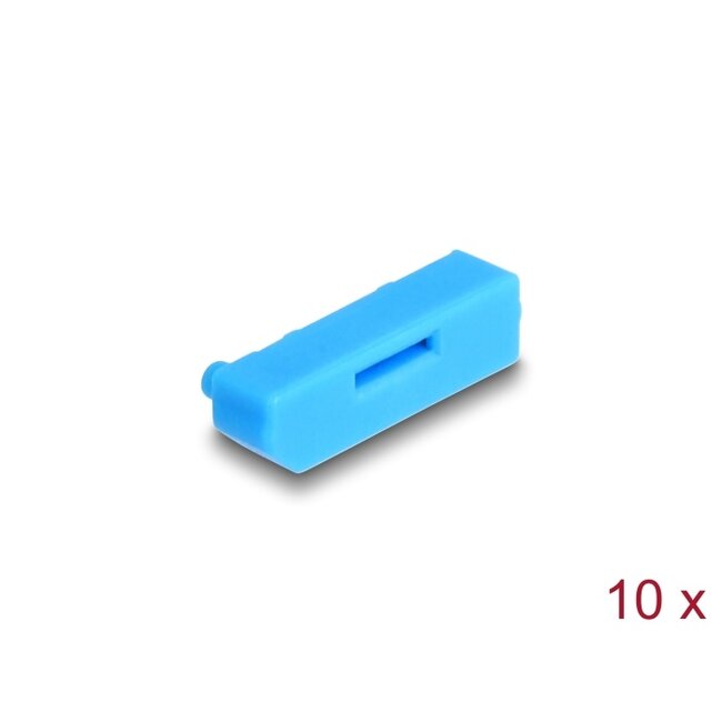 Delock 10 Port Blocker for DisplayPort female port