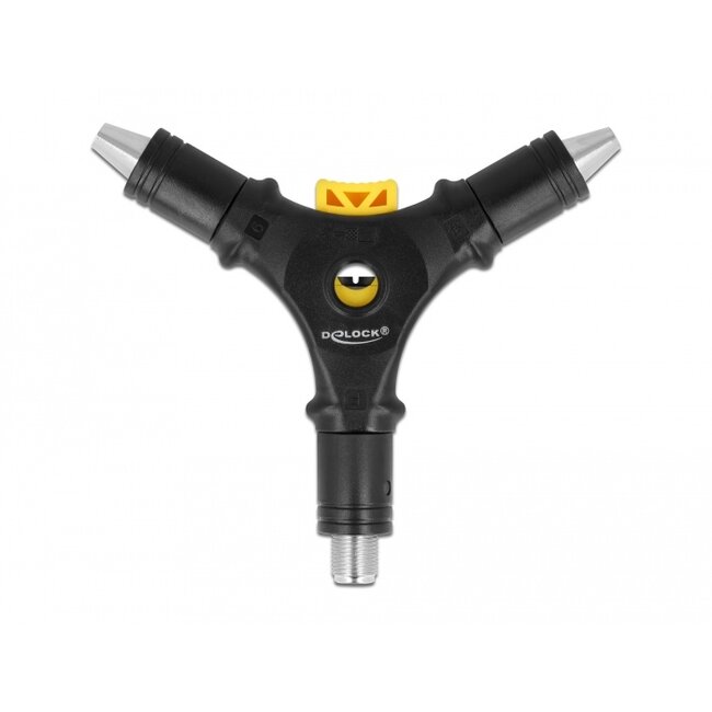 Delock 4 in 1 Installation tool for F connectors