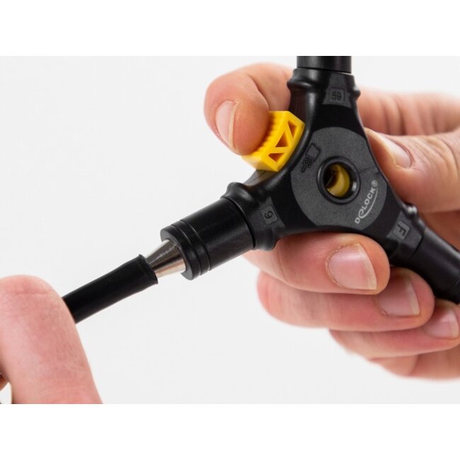 Delock 4 in 1 Installation tool for F connectors