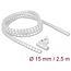 Delock Spiral Hose with Pull-in Tool 2.5 m x 15 mm white