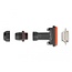 Delock D-Sub HD 26 pin male with housing IP67 waterproof