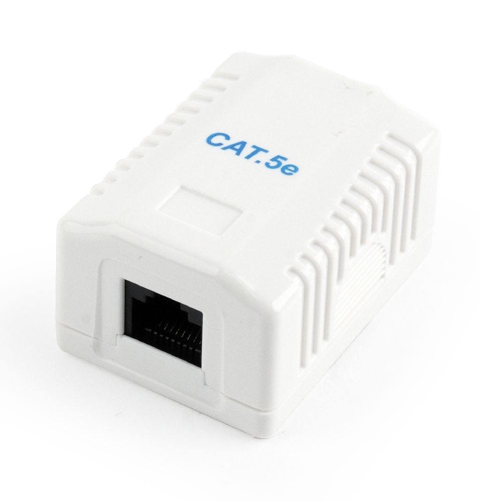 ![CDATA[CAT5E UTP LAN-opbouwdoos, 1-poorts ]]