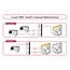 Delock Switch BNC 2 port manual bidirectional