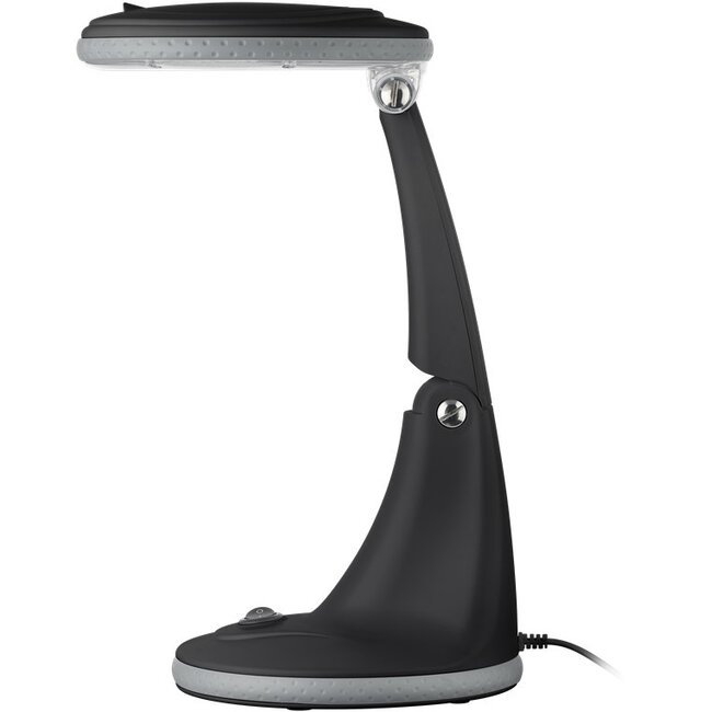 Goobay LED Magnifying Lamp with Base, 6 W, black