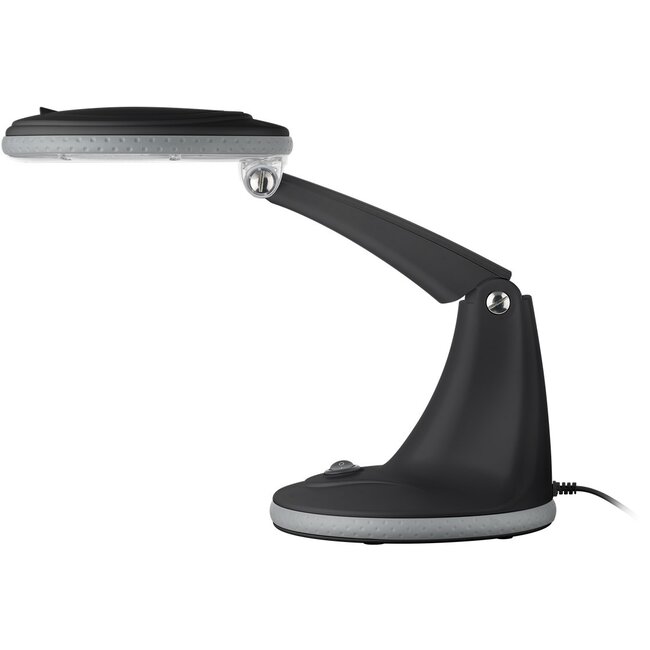 Goobay LED Magnifying Lamp with Base, 6 W, black