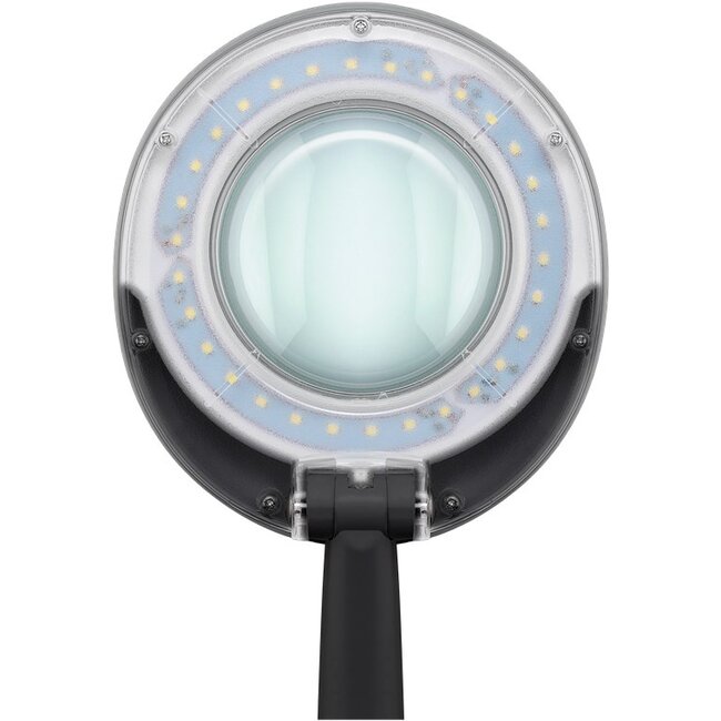 Goobay LED Magnifying Lamp with Base, 6 W, black