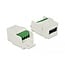 Delock Keystone module USB 2.0 A female to terminal block white