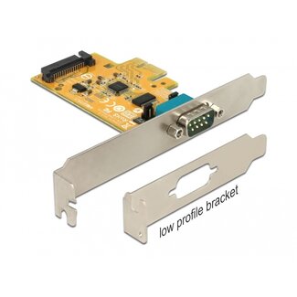 DeLOCK Delock PCI Express Card to 1 x Serial with voltage supply ESD protection