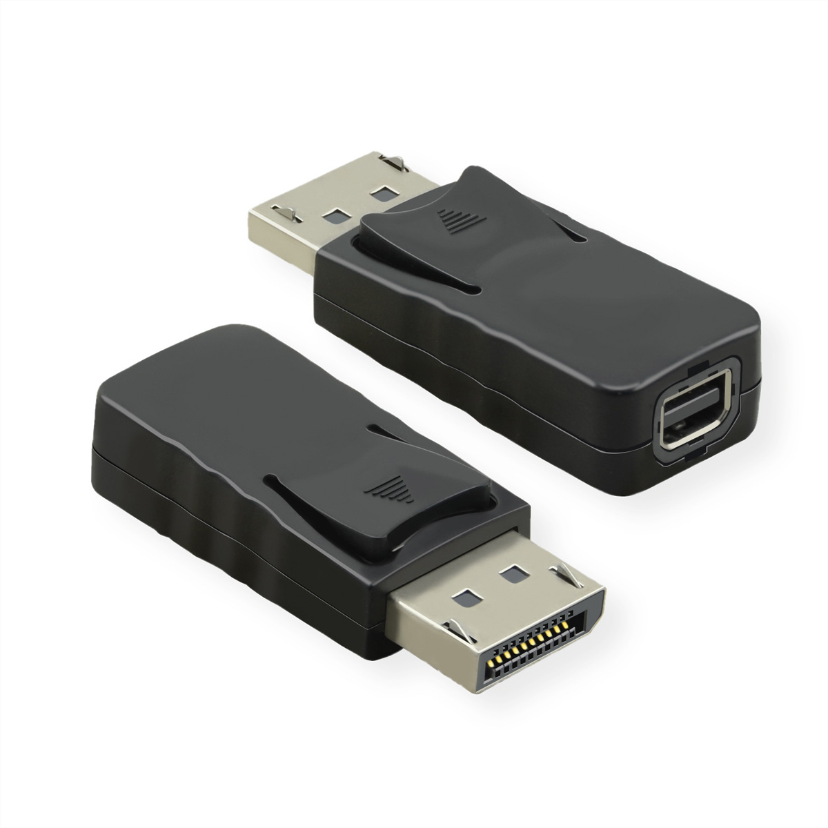 DisplayPort naar Mini-DisplayPort Adapter - 4K 60Hz - Compact - Zwart