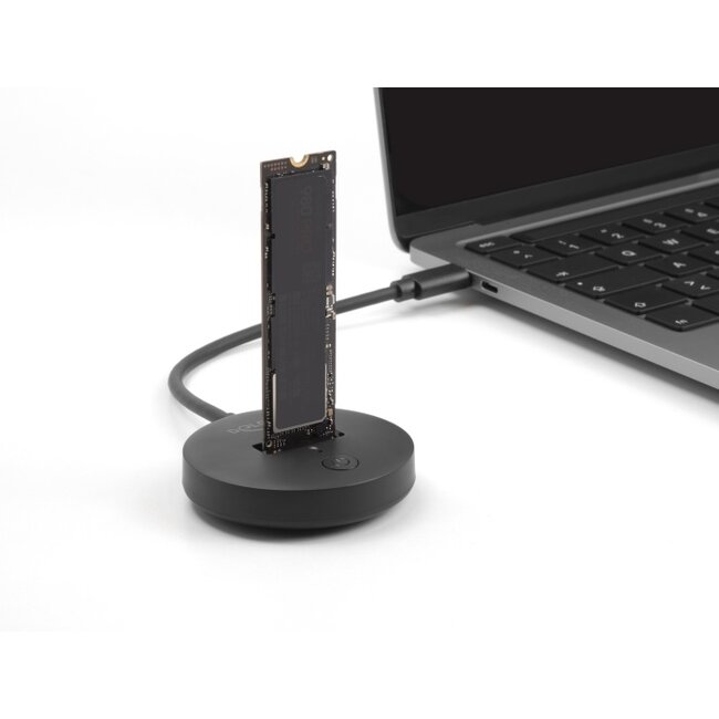 Delock M.2 Docking Station for M.2 NVMe / SATA SSD with USB 10 Gbps USB Type-C™ male