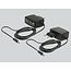 Delock Extender RS-232 DB9 female RJ45 female to RS-232 DB9 male RJ45 female ESD protection 1200 m range extended temperature range