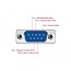 Delock Extender RS-232 DB9 female RJ45 female to RS-232 DB9 male RJ45 female ESD protection 1200 m range extended temperature range