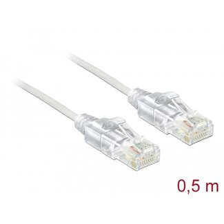 DeLOCK Delock Cable RJ45 Cat.6 UTP Slim 0.5 m