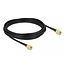 Delock Antenna Cable SMA plug to SMA plug LMR/CFD100 5 m low loss
