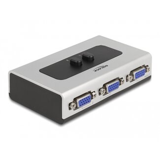 DeLOCK Delock Switch VGA 2 port manual bidirectional