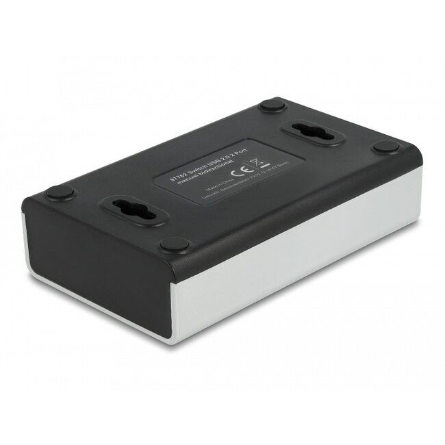 Delock Switch USB 2.0 with 1 x Type-B female to 4 x Type-A female manual bidirectional
