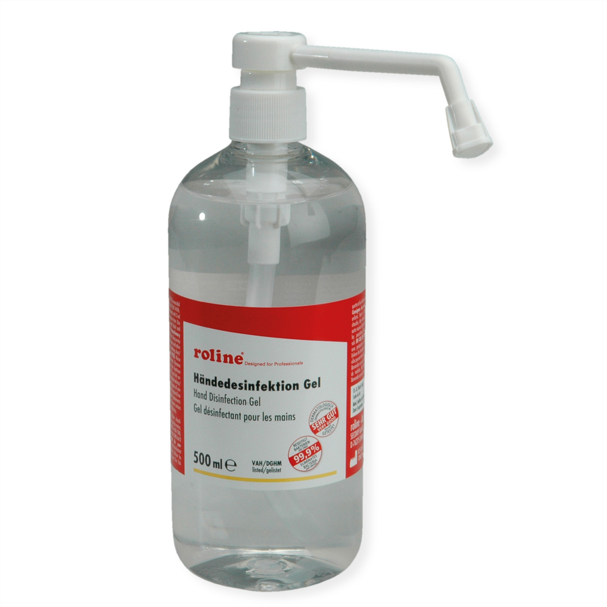 ROLINE Handdesinfektion, 500ml mit Sprühhals |