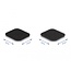 Delock Hook-and-loop pad on roll self-adhesive 45 x 50 mm - length 3 m black