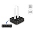 Delock M.2 Docking Station for 2 x M.2 NVMe PCIe SSD with Clone function