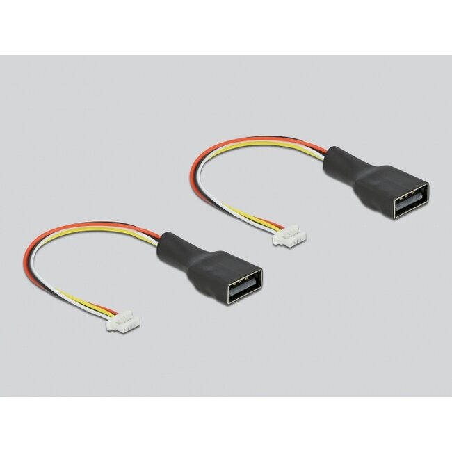 Delock Mini PCIe I/O full size 2 x USB 2.0 Type-A female