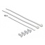 Delock 19″ Patch Panel 16 port Cat.6A 1U grey