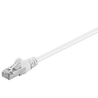 Goobay Goobay CAT 5e Patch Cable, F/UTP, white 7.5 m