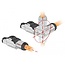 Delock RJ45 Plug field assembly Cat.6A metal angled
