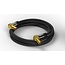 Goobay TV Antenna Cable (135 dB), 4x Shielded 10 m