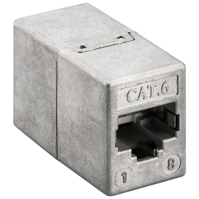 Goobay RJ45 Modular Coupler, CAT 6
