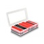 Delock Heat shrink tube assortment box, shrinkage ratio 2:1, black / red 196 pieces