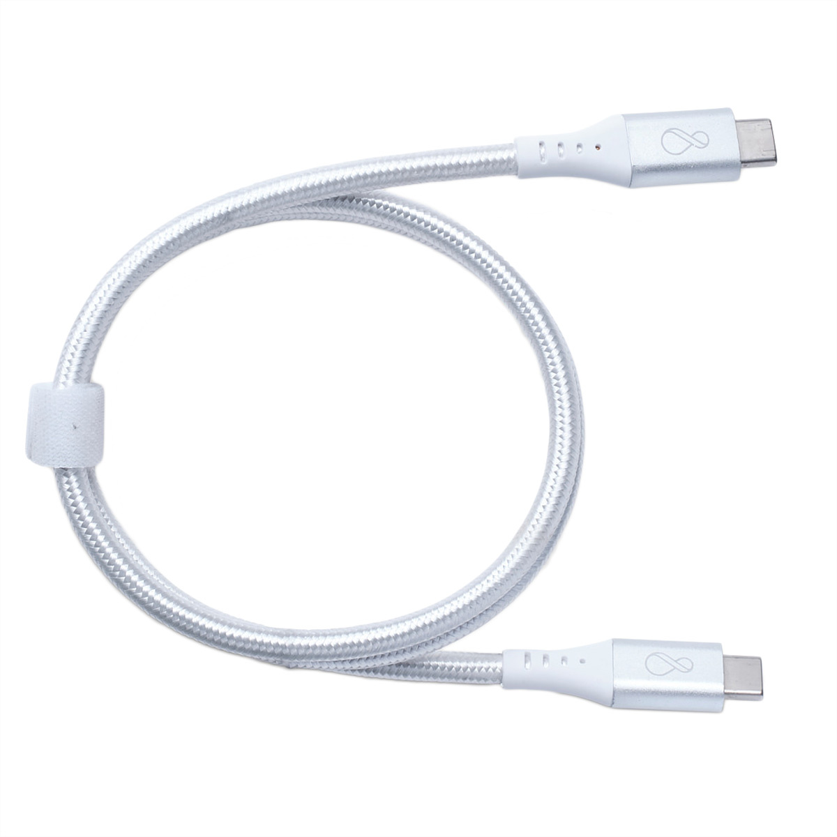 BACHMANN Ochno USB-C Kabel gerade 0,7m silber |