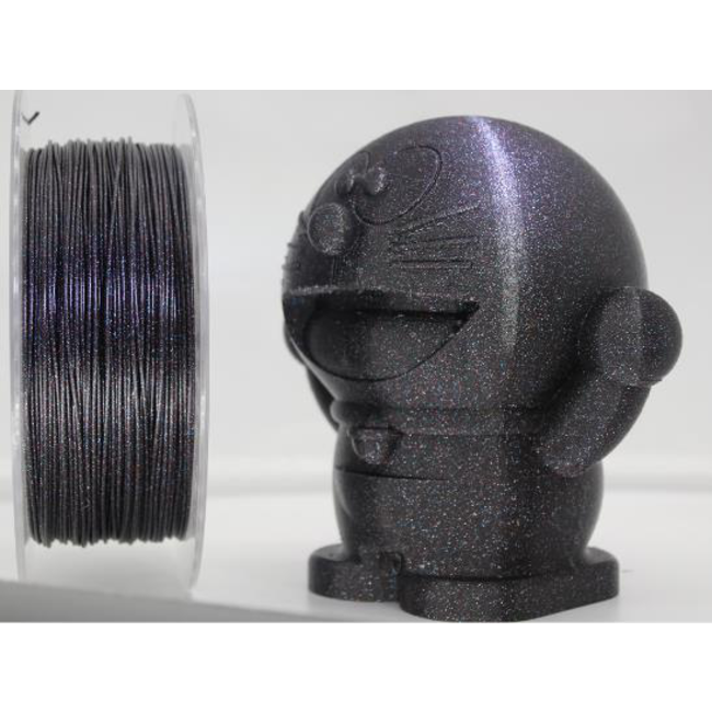 PLA 'Three Galaxy' Zwart 1.75 mm, 1 kg