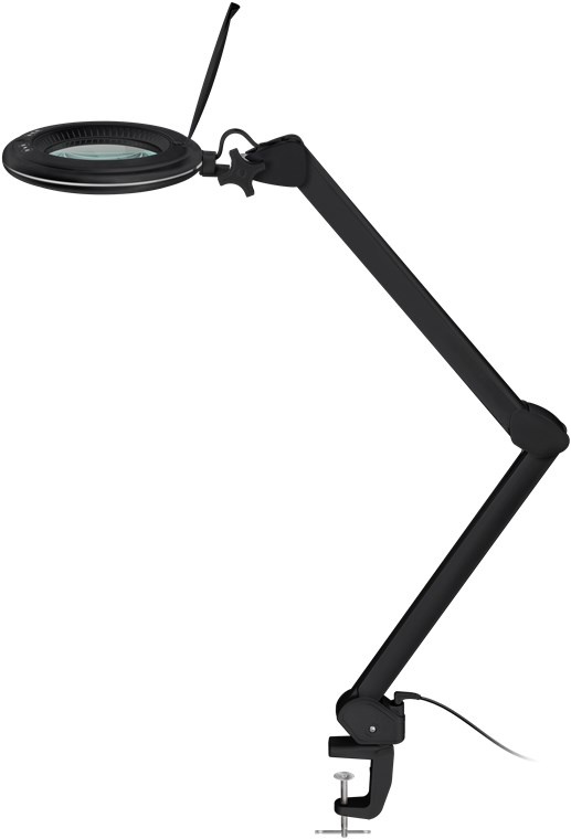 Goobay LED Magnifying Lamp with Clamp, 10 W, black |