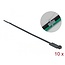 Delock Cable Tie with Label Tap L 270 x W 4.8 mm black 10 pieces