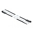 Delock Cable Tie with Label Tap L 270 x W 4.8 mm black 10 pieces