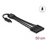 Delock DL4 Solar Splitter Cable 1 x female to 4 x male 50 cm black