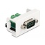 Delock Easy 45 Module D-Sub 9 pin male to 10 pin Terminal Block 22.5 x 45 mm