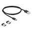 Delock Ring Barcode Scanner 1D and 2D with 2.4 GHz or Bluetooth (2 pieces) + Charging Station