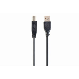 Cablexpert USB-kabel (A-B) 3 meter zwart