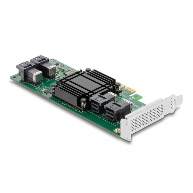 Delock PCI Express x8 Card to 4 x internal SFF-8643 NVMe - Low Profile Form Factor