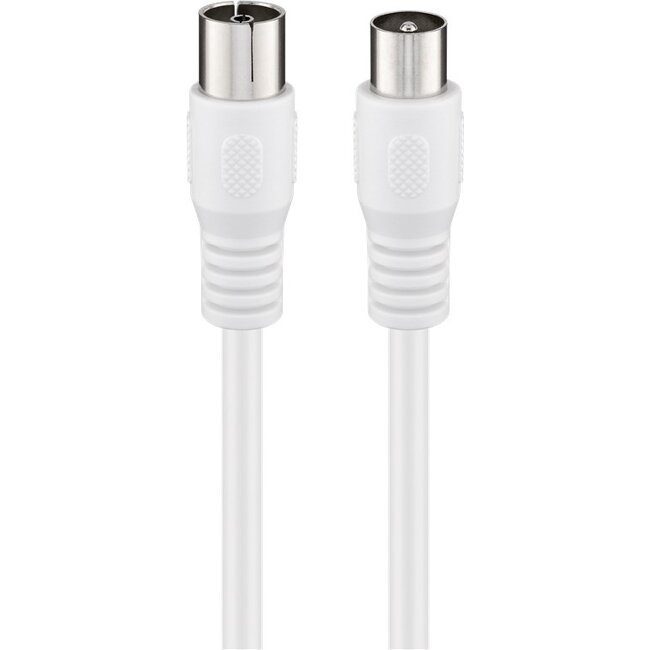 Goobay Antenna Cable (Class A, >85 dB), Double Shielded 1.5 m