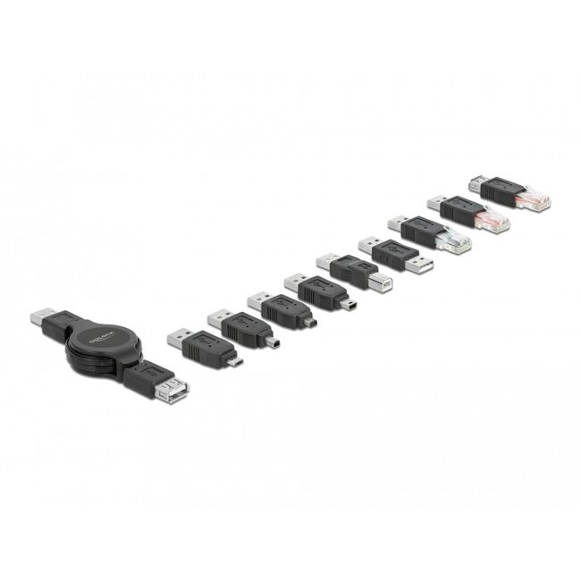 Delock USB Adapter Kit 10 parts