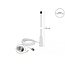 Delock WLAN 802.11 b/g/n Marine Antenna N jack 10 dBi 110.5 cm fixed omnidirectional with connection cable RG-58 U 3 m outdoor white