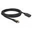 Delock Cable High Speed HDMI with Ethernet – HDMI A male > HDMI A female 2 m