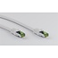 Goobay GHMT-certified CAT 8.1 S/FTP Patch Cord, AWG 26, white 0.5 m