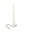 Delock WLAN 802.11 b/g/n Antenna I-PEX Inc., MHF® I plug 3 dBi omnidirectional 1.13 12 cm flexibel clip white