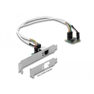 DeLOCK Delock Mini PCIe I/O PCIe half size 1 x RJ45 Gigabit LAN Low Profile